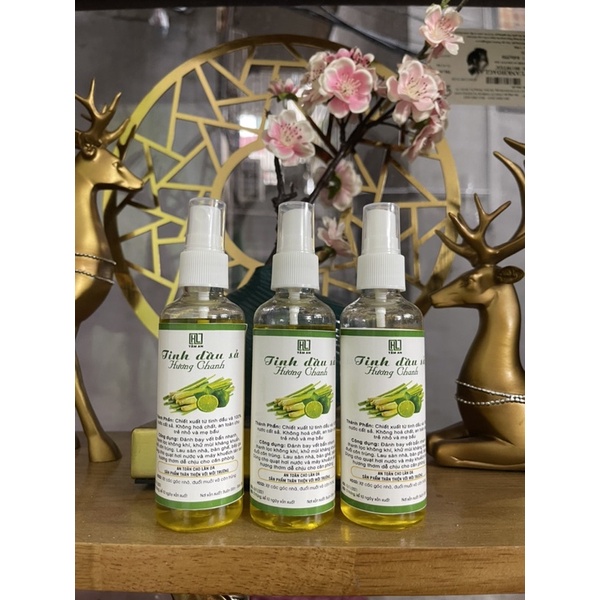Rẻ nhất shopee. Bán buôn 1 chai tinh dầu sả Hương chanh 100ml