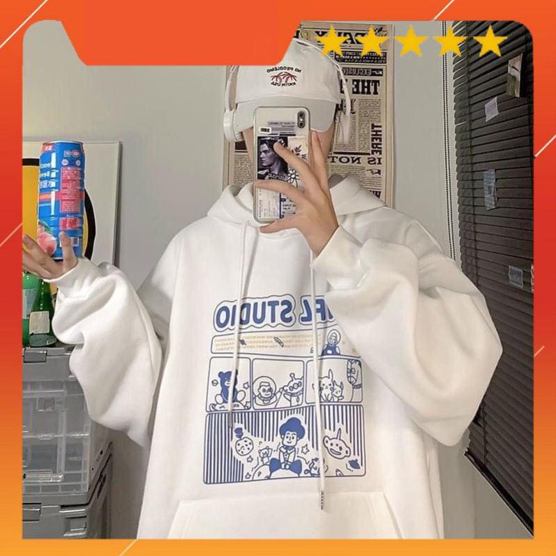 ❄ Áo Hoodie UNFL STUDIO Chất Nỉ Cotton , Form Unisex Form Thụng Tay Bồng Hot Trend, Hàng Túi Zip Dày Dặn ( Ảnh Thật