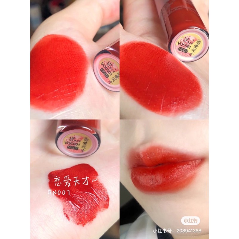 Có sẵn - son kem lỳ son bóng dòng son Nhược Thuỷ Meiking Braze lip glaze