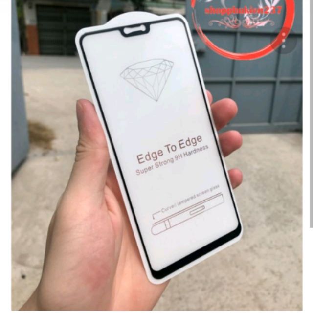 Kính 5D full keo oppo F7