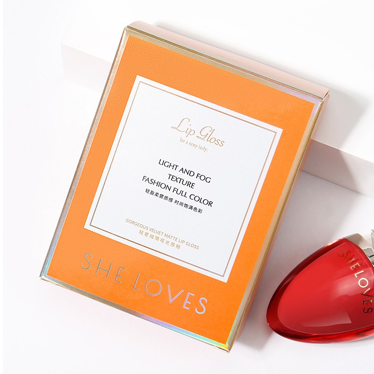 Son nhung mờ không dính cốc Sheloves Light And Fog Texture Lip Gloss 7ml