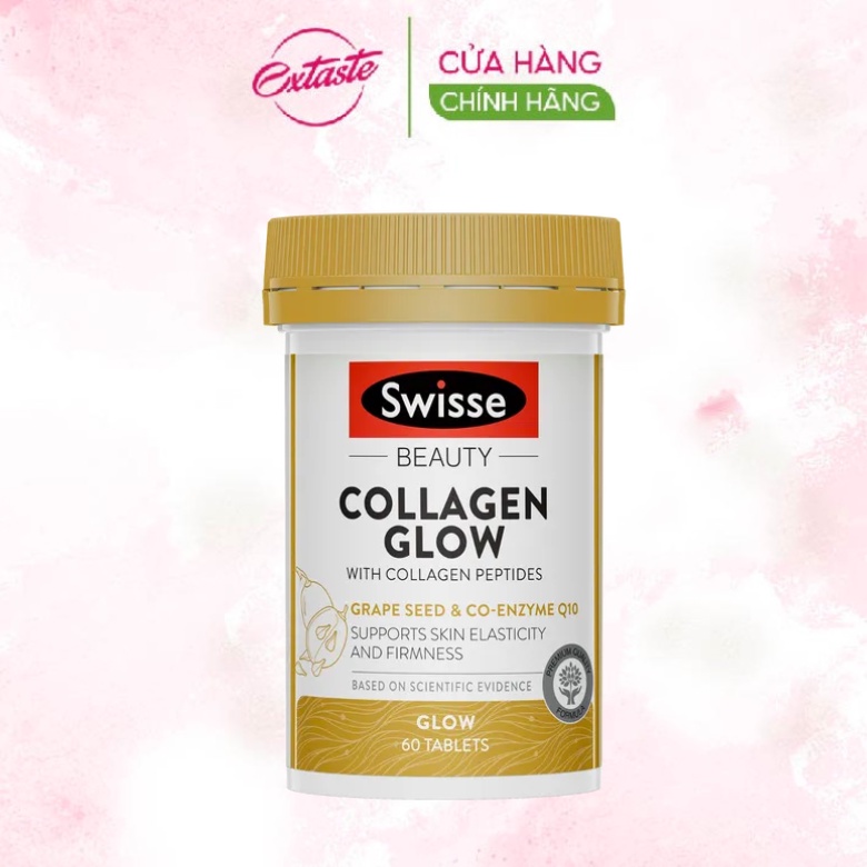 Bổ sung Collagen thủy phân healthy care extaste swisse beauty collagen 60 Viên và 120g