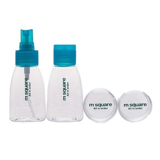 bộ 4 lọ chiết mỹ phẩm du lịch 50ml Msquare chính hãng