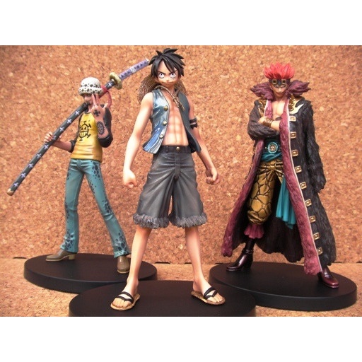 [OP1] Mô hình Chính Hãng One piece - Combo bộ 3 Siêu Tân Tinh (Luffy,Kid,Law) -DXF-Vol.5 - Ver.Sabao