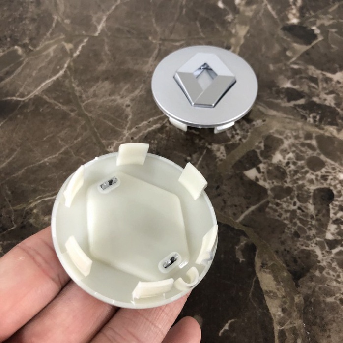 01 Logo chụp mâm, ốp lazang bánh xe ô tô Renault đường kính 57mm