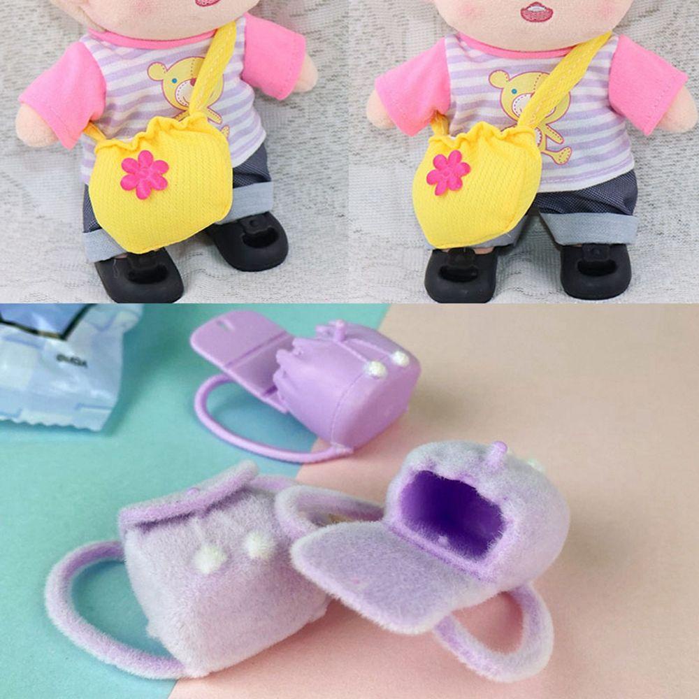 Túi Da PU Đeo Chéo Màu Sắc Cầu Vồng Xinh Xắn Dành Cho Búp Bê 1 / 6