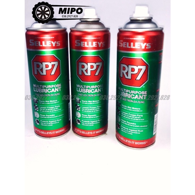RP7 / Chất bôi trơn đa dụng / Tẩy rỉ sét / Selleys RP7 / Chai 350gr