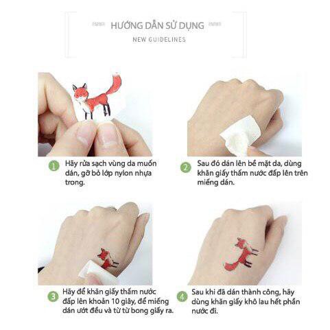 (Được chọn mẫu) HÌNH XĂM GIẢ TATOO MINI