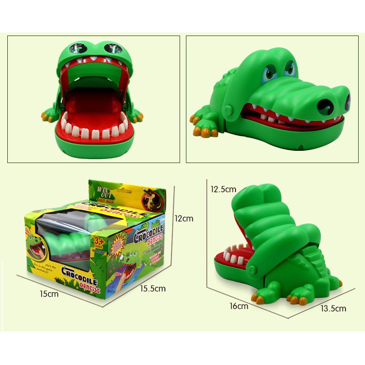 [HOT TREND] Đồ chơi khám răng cá sấu ⚡️𝐅𝐑𝐄𝐄 𝐒𝐇𝐈𝐏⚡️chất lượng đảm bảo troll cực thích