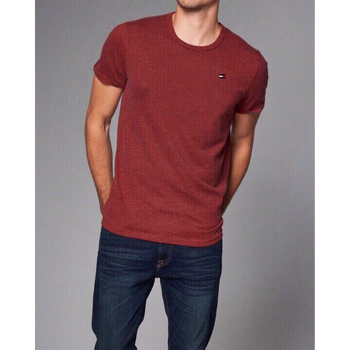 Áo thun nam tay ngắn, cổ tròn vải cotton mịn co giãn 4 chiều