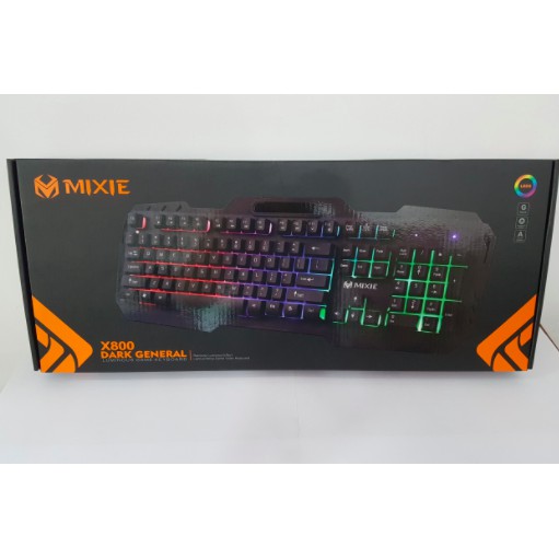 Bàn Phím Máy Tính Chơi Game Có Led Cổng USB Keyboard MIXIE X800