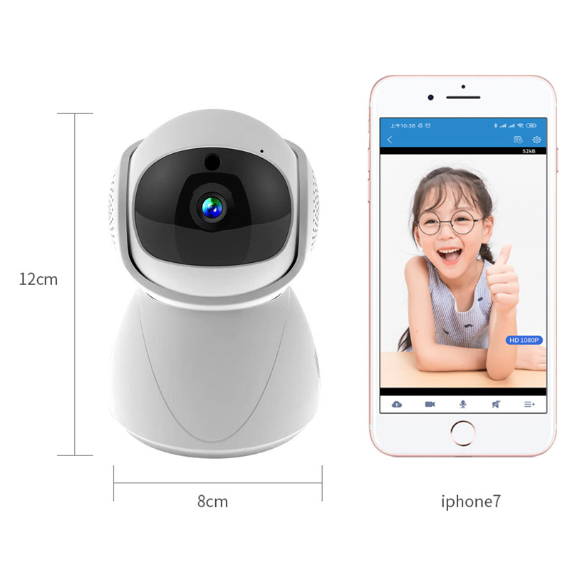 Camera An Ninh Không Dây 5g Wifi Ip 1080p Có Khe Cắm Sd