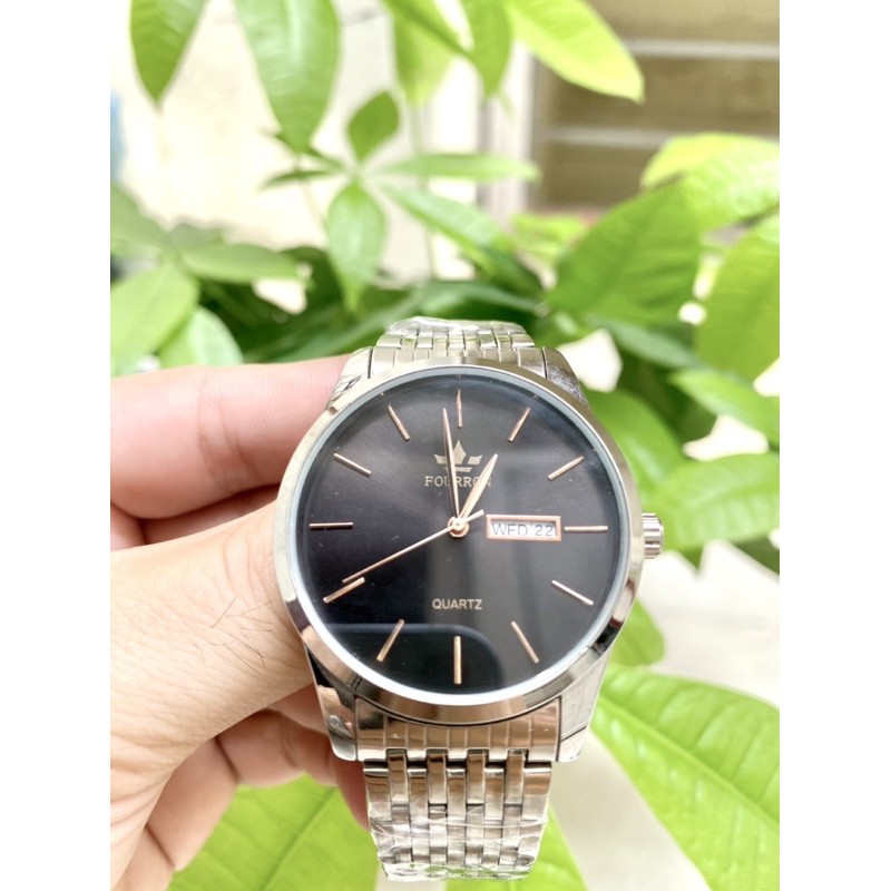 < GIÁ SIÊU SỐC > ĐỒNG HỒ NAM FOURRON Dây Thép Chống Gỉ, Tặng Kèm Vòng Tỳ Hưu | BigBuy360 - bigbuy360.vn