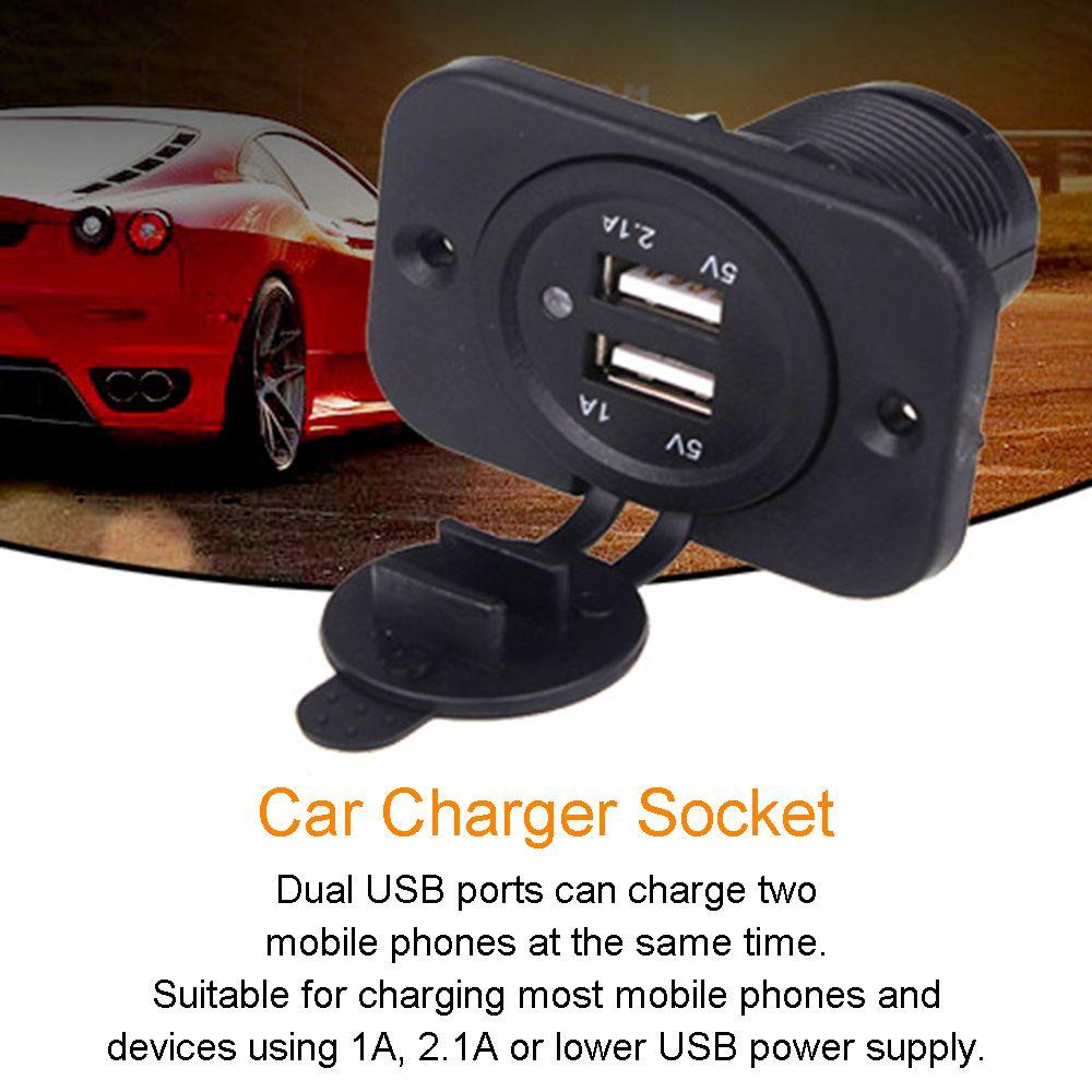 Đầu Cắm Sạc Chia Cổng Usb Đa Năng Cho Xe Hơi