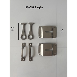 Bộ 2 chữ t ngắn inox 430