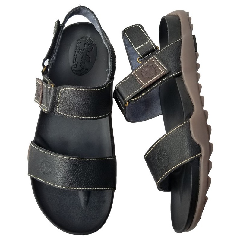 Giày sandal nam da bò đế Doctor BIGBEN cao cấp SD37