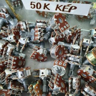 10 chiết áp 50k kép