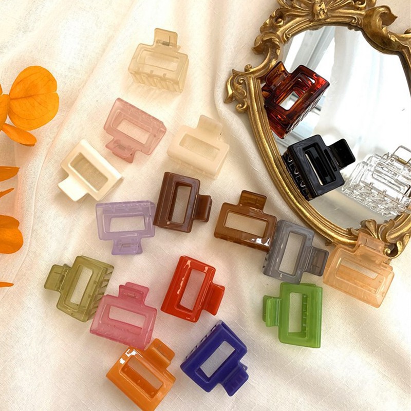 Kẹp Tóc Càng Cua Bằng Nhựa Acrylic