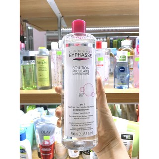 NƯỚC TẨY TRANG BYPHASSE SOLUTION Micellaire Face 500ml HÀNG CHUẨN AUTH