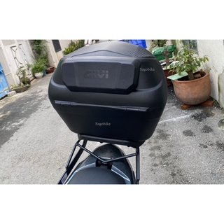 Thùng xe air blade 150 / 160 / 125, thùng givi b34nt , tựa lưng bb42n và baga air blade 125 / 150 / 160