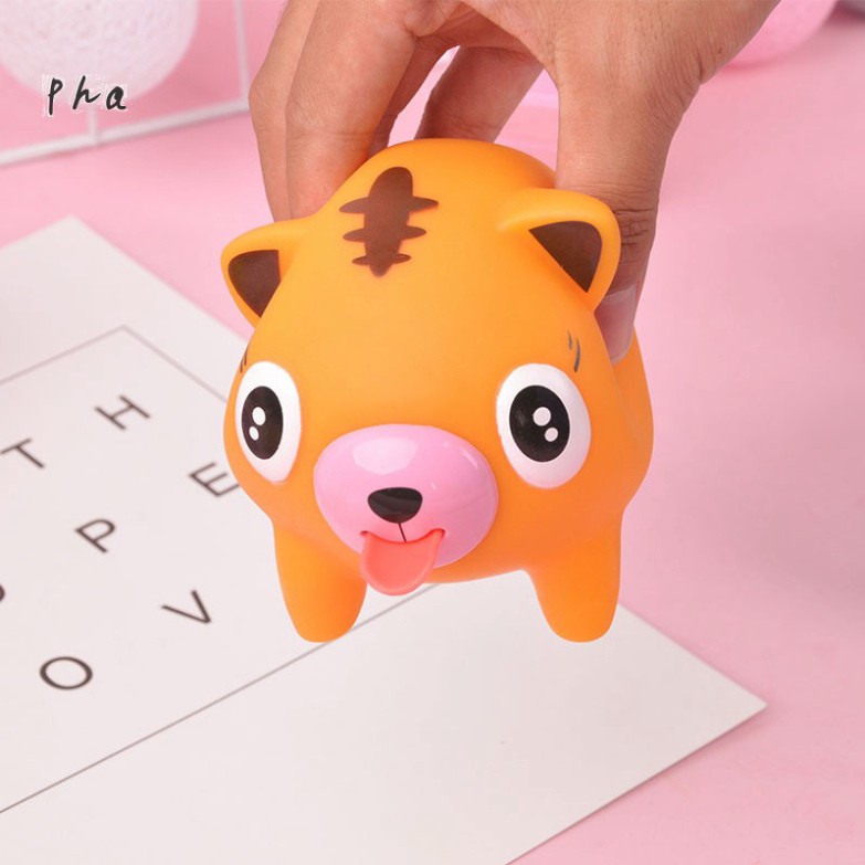 Đồ Chơi Xốp Squishy Giảm Stress Hình Động Vật Dễ Thương Cho Bé