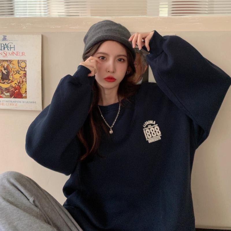 Áo Hoodie Hàn Quốc Nữ Ulzzang Nhiều Màu Vải Nỉ Cực Đẹp