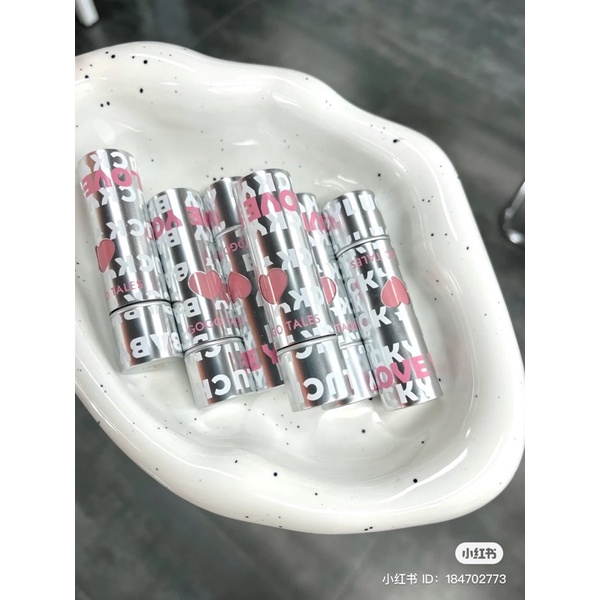 Son Thỏi Satin Gogotales Trái Tim Lucky Baby