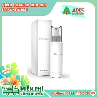 Foreo Cleaning Sillicone Spray - Nước Vệ sinh Máy rửa mặt NEW 2021 - Chính hãng