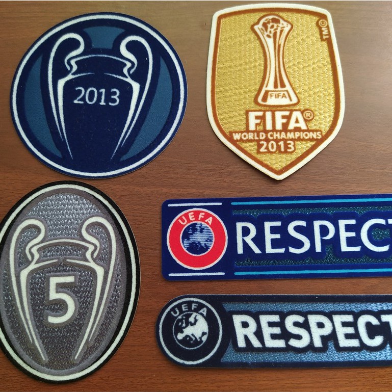Badge logo tay áo bóng đá