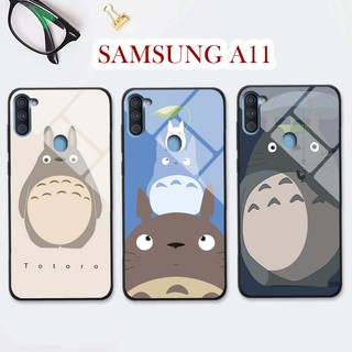 Ốp lưng kính SAMSUNG A11 in 3D TOTORO