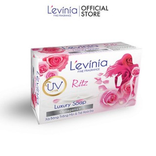 Xà bông trắng mịn & trẻ hóa da l'evinia ritz 100g