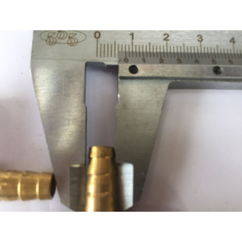 2 chiếc tê đồng nối dây dẫn mềm đường kính 8mm