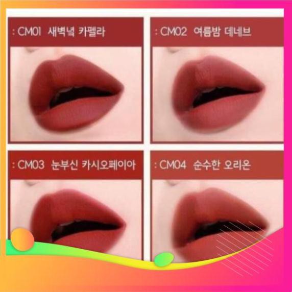 [FREESHIP-CHUẨN AUTH] Son Black Rouge Cream Matt Rouge Color Chart Son Kem Lì - HB0010 | BigBuy360 - bigbuy360.vn