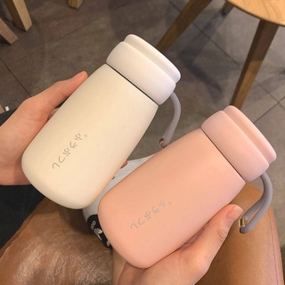 Bình nước màu nhám nhỏ gọn tinh tế phong cách hàn quốc cho nam và nữ