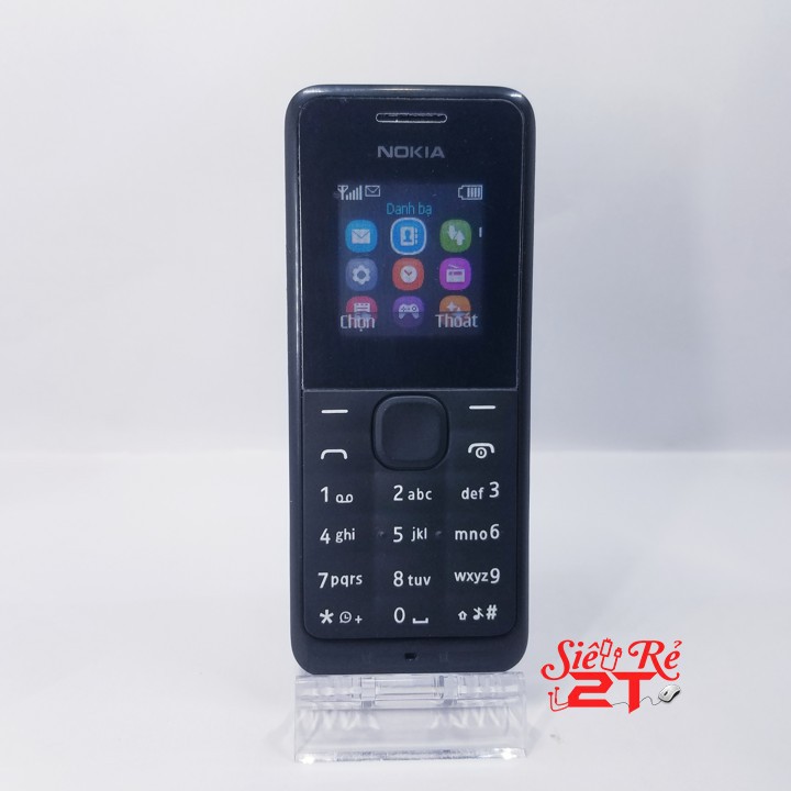 Điện thoại Nokia 105 1 sim kèm pin nokia 5C loại 1 dung lượng chuẩn 1020mAh và sạc