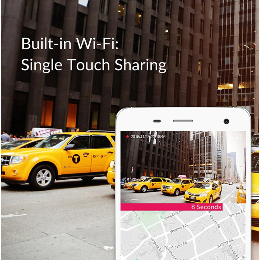 Camera hành trình Xiaomi Yi car DVR 1296p Yi Dash (Tiếng Anh) | BigBuy360 - bigbuy360.vn