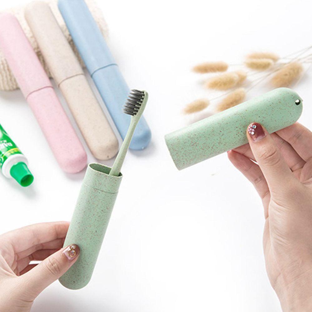 Vỏ Bọc Ống Đựng Bàn Chải Đánh Răng Du Lịch Ngoài Trời Tiện Lợi