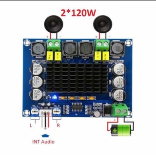 Bo Mạch Công Suất 2Kênh Classic 2* 120w