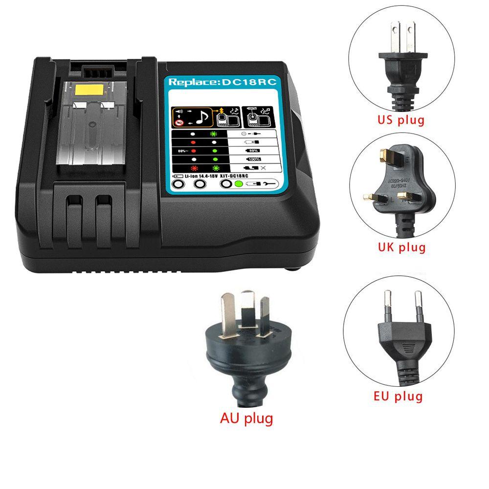 Bộ Sạc Pin Máy Khoan Makita 10.8V BL1815 BL1860 BL1430 US / EU / UK Chuyên Dụng