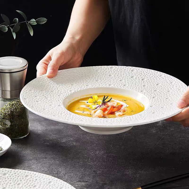 Đĩa sâu lòng phong cách Bắc Âu sang trọng,nhà hàng,nhiều size, tinh tế, hiện đại