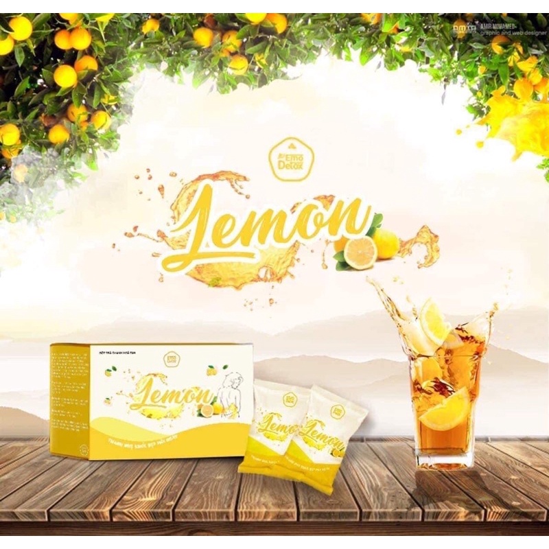 [ KÈM QUÀ ] - NƯỚC UỐNG GIẢM CÂN VỊ CHANH