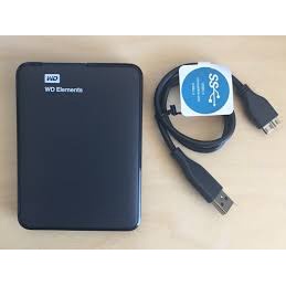 Ổ Cứng WD Elements 1TB -750GB - 500GB -320GB Bảo Hành 2 Năm Tặng Bao Da
