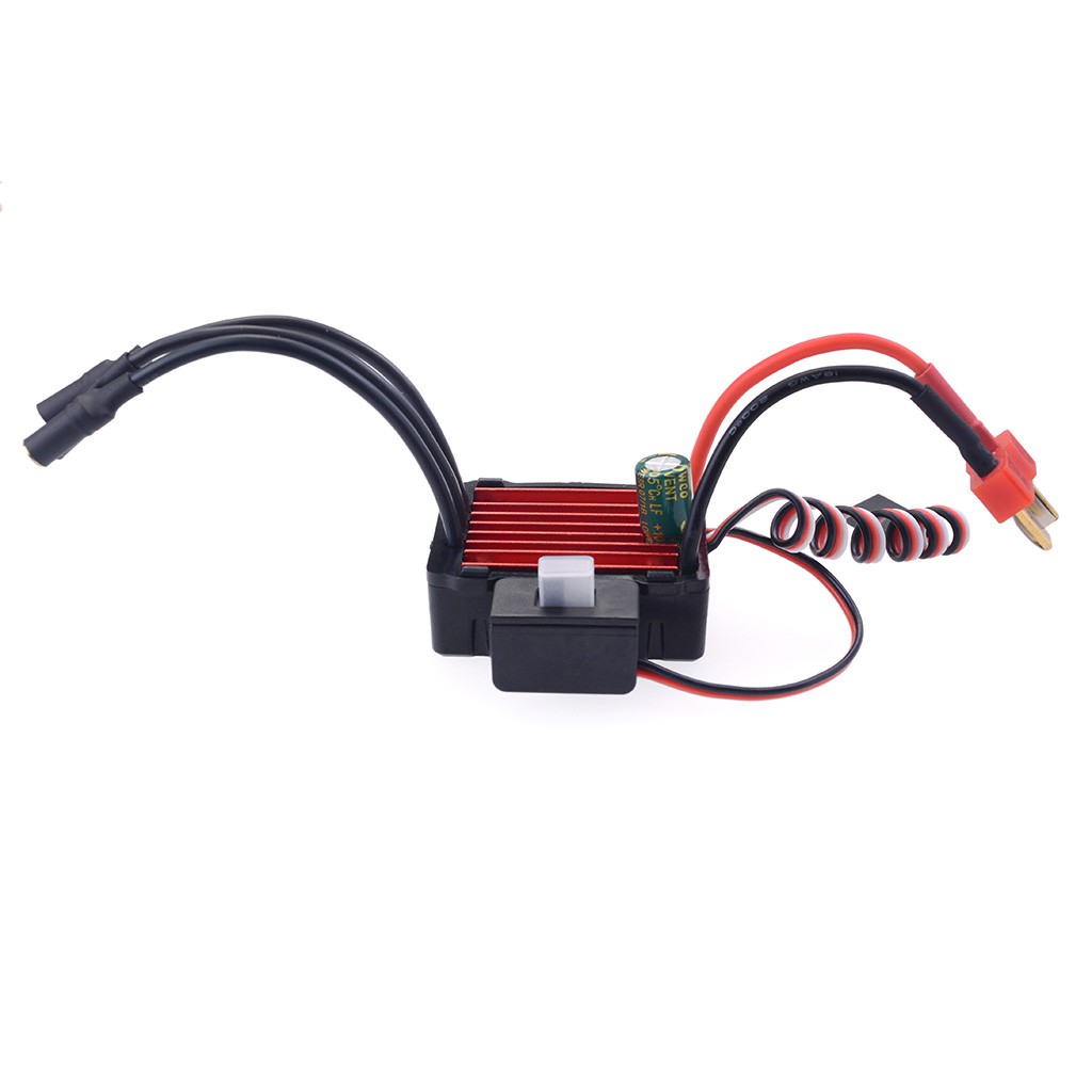 Bộ Điều Khiển Tốc Độ Không Chổi Than ESC 25A 35A 45A 60A 80A 120A 150A Cho Xe Hơi Điều Khiển Từ Xa 1 / 8 1 / 10 1 / 12 1 /