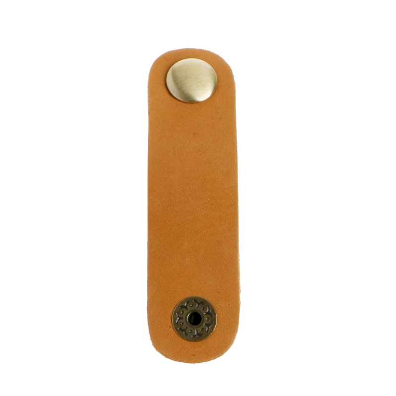 Faux Leather Cáp dây tổ chức Clip Bọc Bobbin Tai nghe dây Winder Tool