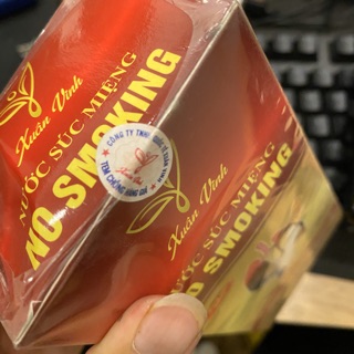 Nước Súc Miệng Xuân Vinh cai thuốc