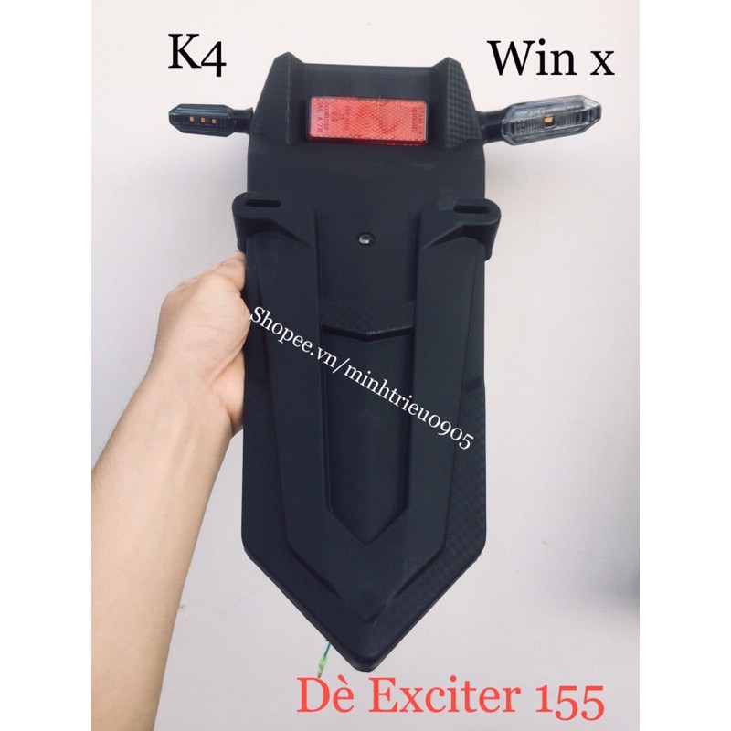 [Mã LIFEAUMAY giảm 10% tối đa 30k đơn 150k] Dè Fz ex155 exciter 155 2021 , dè sau ex155