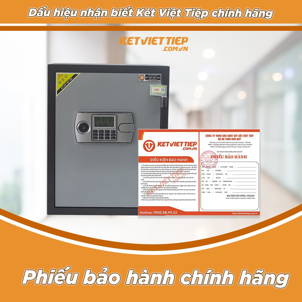 Két Sắt Mini Khách Sạn Việt Tiệp Điện Tử Chống Cháy Khách Sạn Chuẩn Phong Thủy Để Tủ Quần Áo K210DT Hàng Chính Hãng