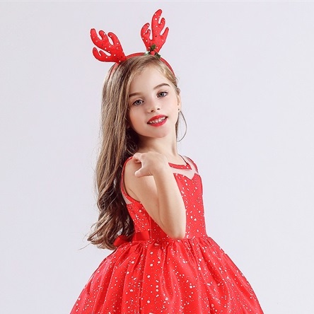 Trẻ em Giáng sinh băng đô phụ kiện tóc Cô gái Quà tặng Giáng sinh tiệc trang phục lạ mắt mũ nón