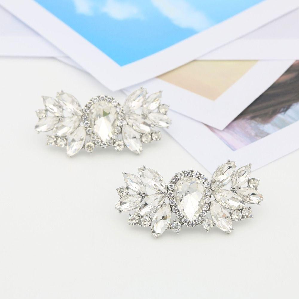 .1 Móc Khóa Kẹp Hình Vuông Dùng Trang Trí Giày Cưới