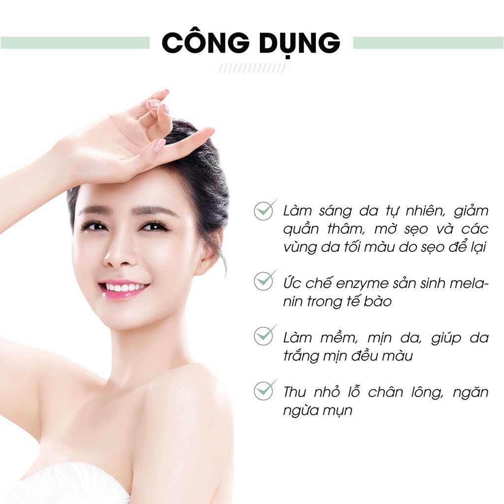 Combo Kem Face Pháp 50g + Serum 50ml Giúp Dưỡng Trắng Da Mềm Mịn Căng Bóng